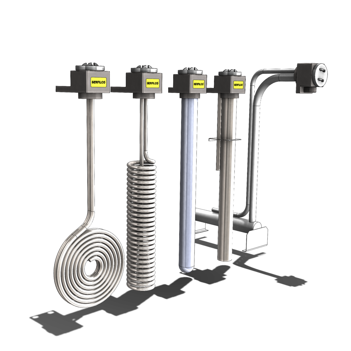 Serfilco Immersion Heaters and Heat Exchangers