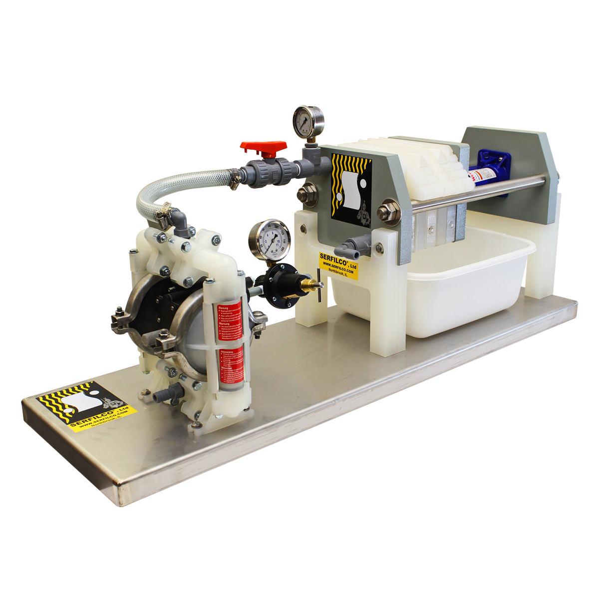 Serfilco Filter Press