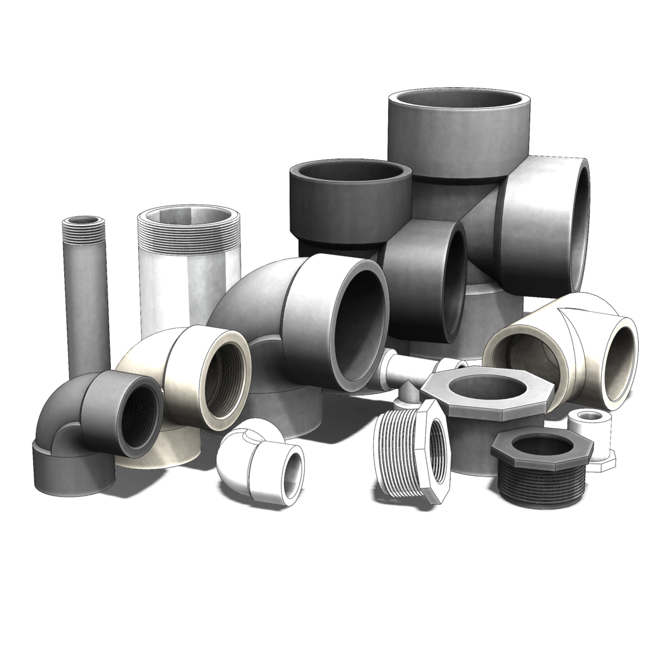 Serfilco Plastic Fitting
