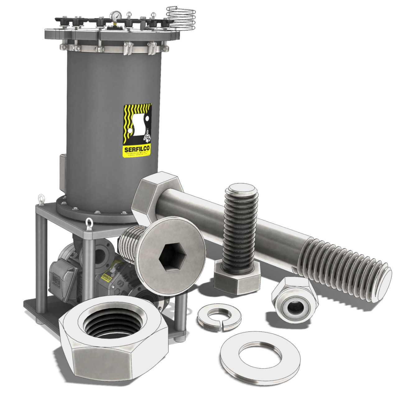 Serfilco Mega-Flo Part