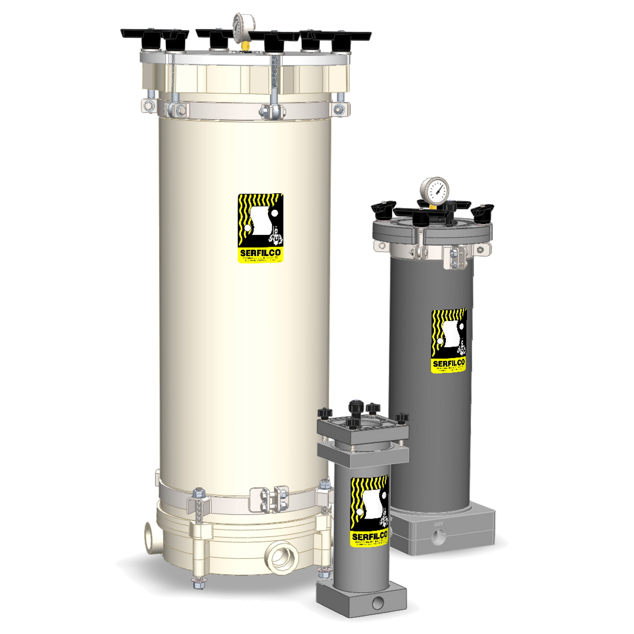 Serfilco Bulk Carbon Chamber