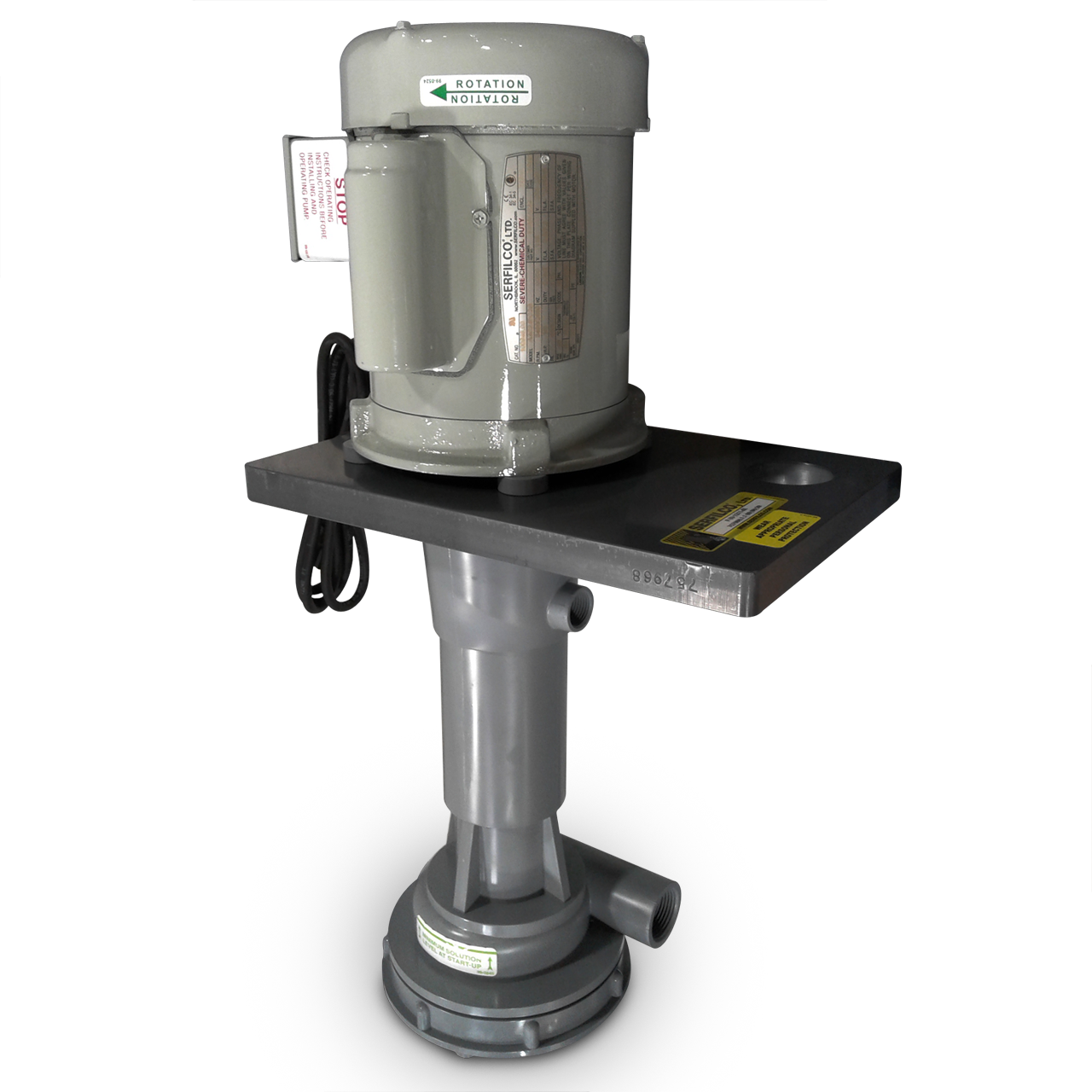 Serfilco CPVC EPDM EO 1 Pump 39-1211-AX