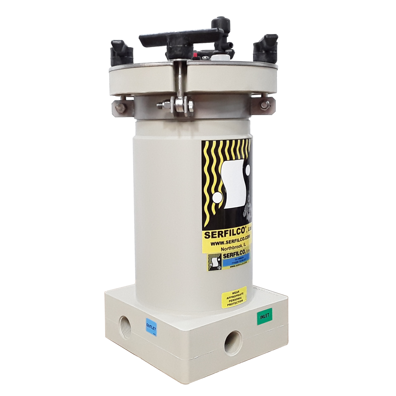 Serfilco PP FKM S Chamber 78-1040-AV