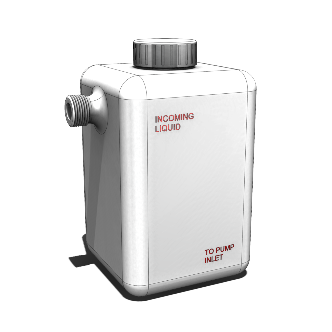 Serfilco PE FKM Pump Priming Chamber O-PC4