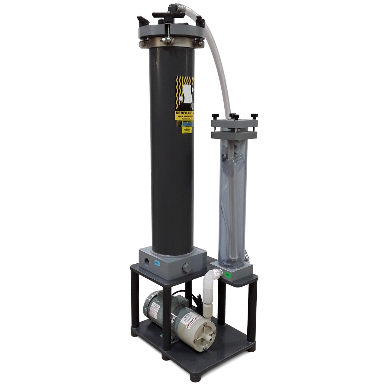 Serfilco PVC EPDM Bulk Resin Chamber S-0380-D