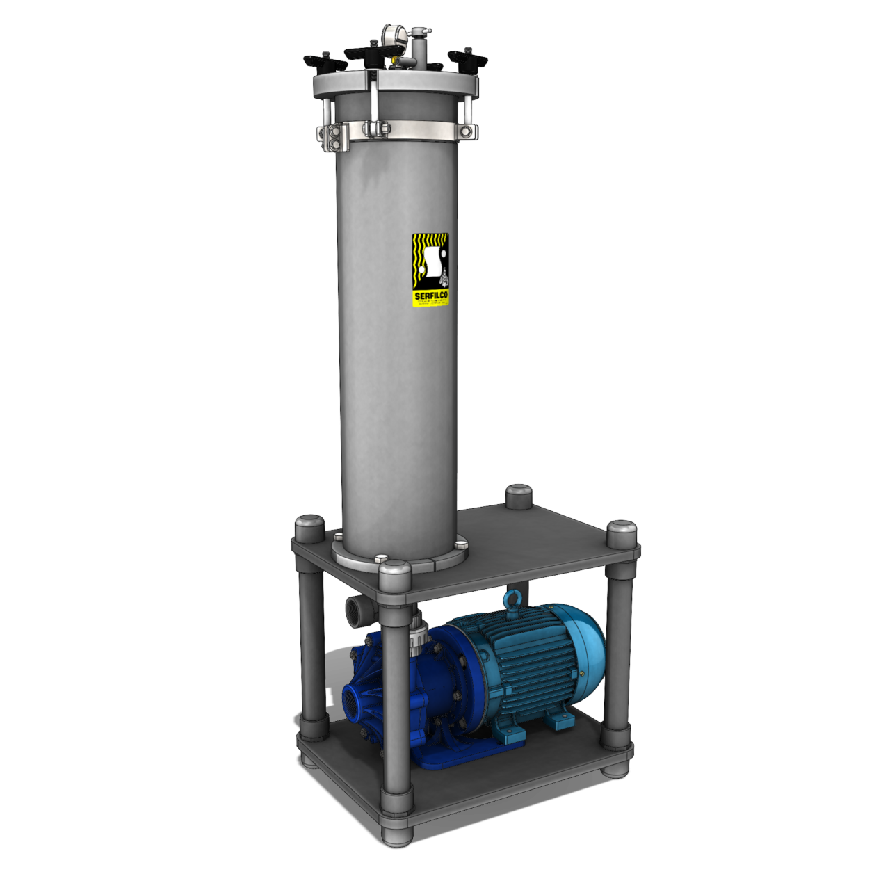 Serfilco CPVC EPDM Space-Saver J S-CJ18FE320