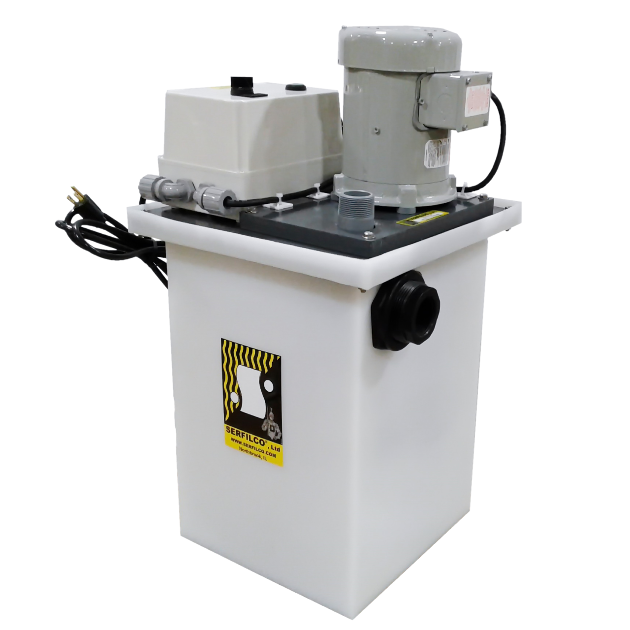 Serfilco PE (HDPE) CPVC Float 'CPS' Collection and Pumping Stations S-CPS11-EO1-SF