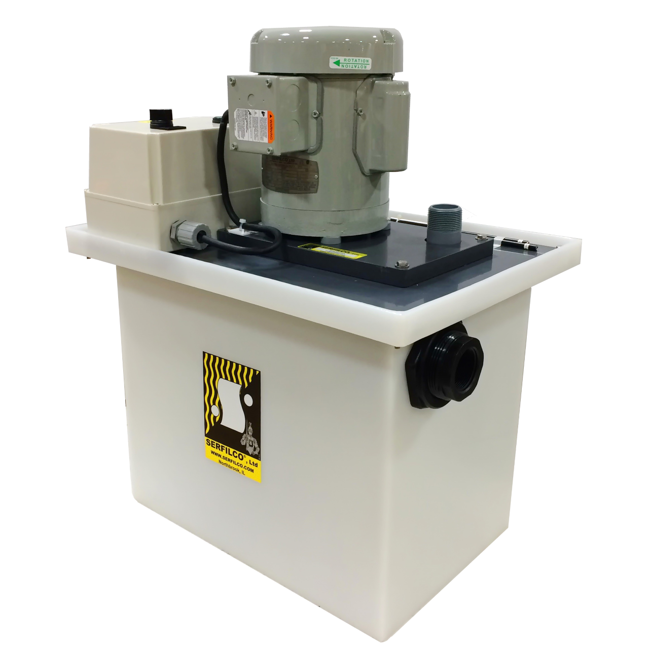 Serfilco PE (HDPE) CPVC Pumps S-CPS14-EO3-SC