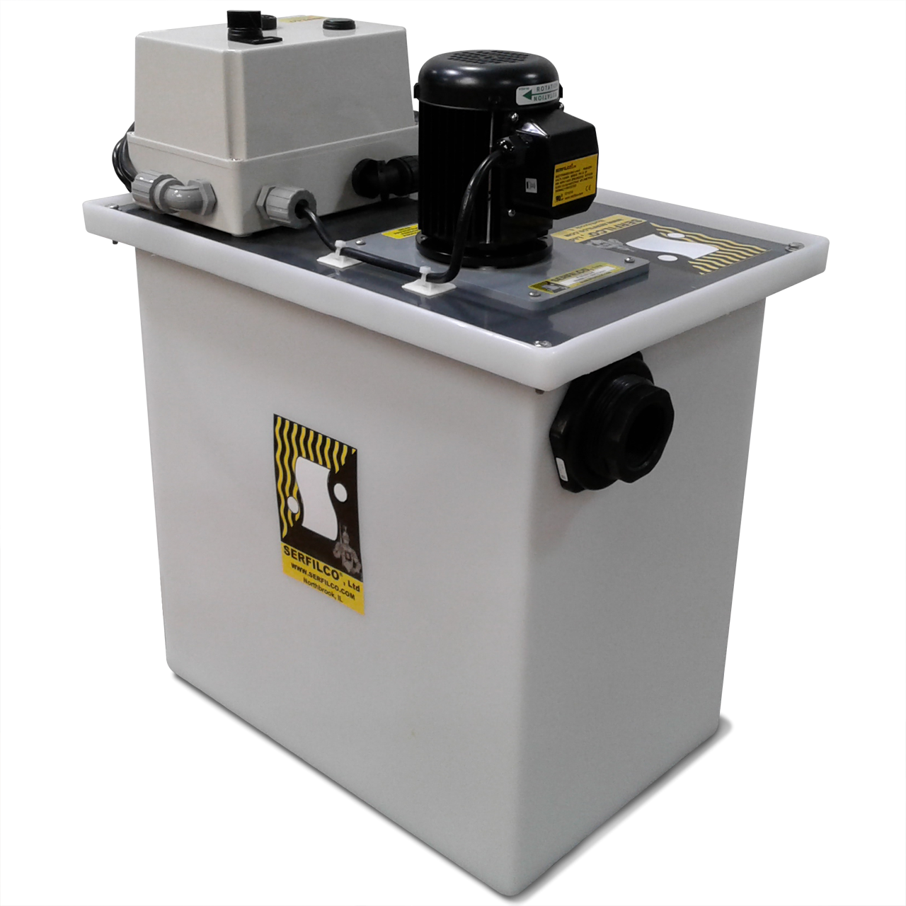 Serfilco PE (HDPE) CPVC Pumps S-CPS18-EO2-SF