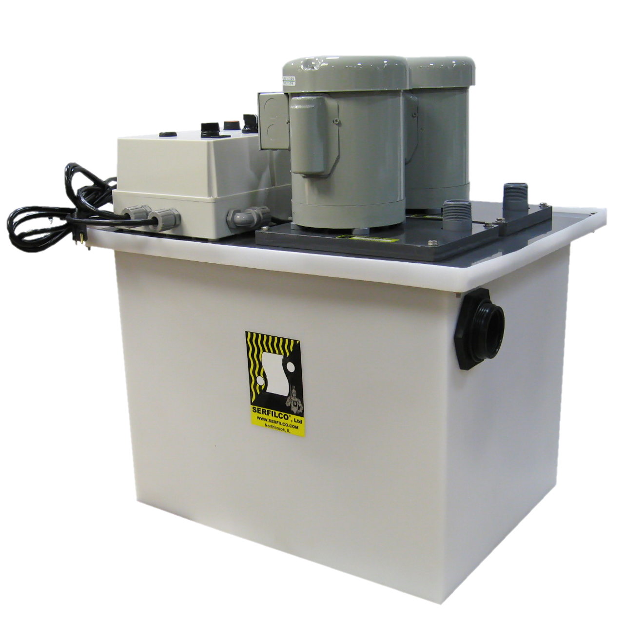 Serfilco PE (HDPE) CPVC CPS Duplex S-CPS37-EO3-AF