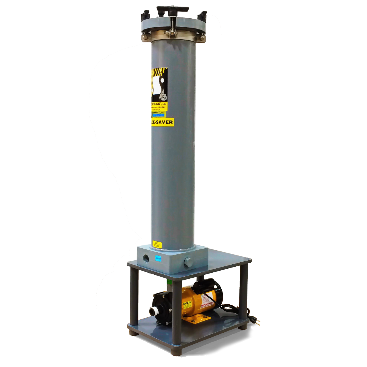 Serfilco CPVC EPDM Space-Saver SX S-CS9X200