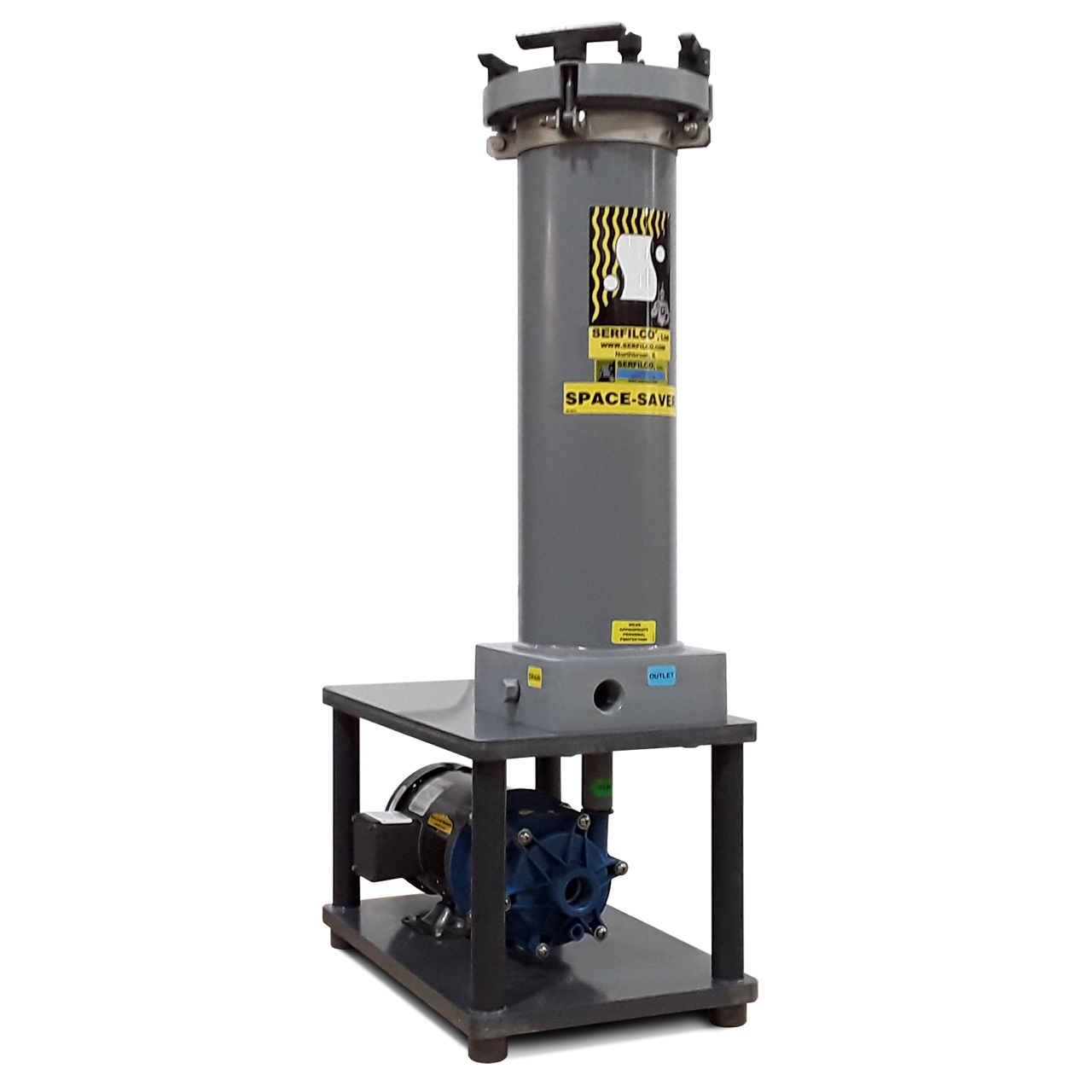 Serfilco CPVC FKM Space-Saver SM S-CSJ6M105V