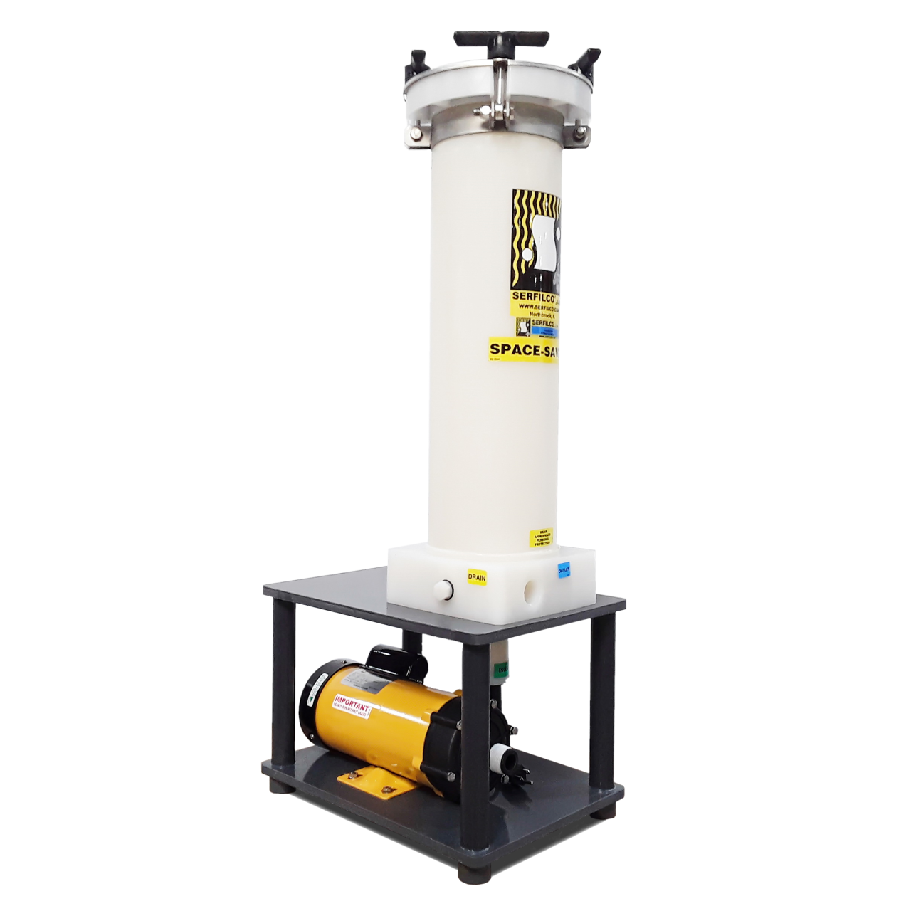 Serfilco PVDF EPDM Space-Saver SX S-KS6X250