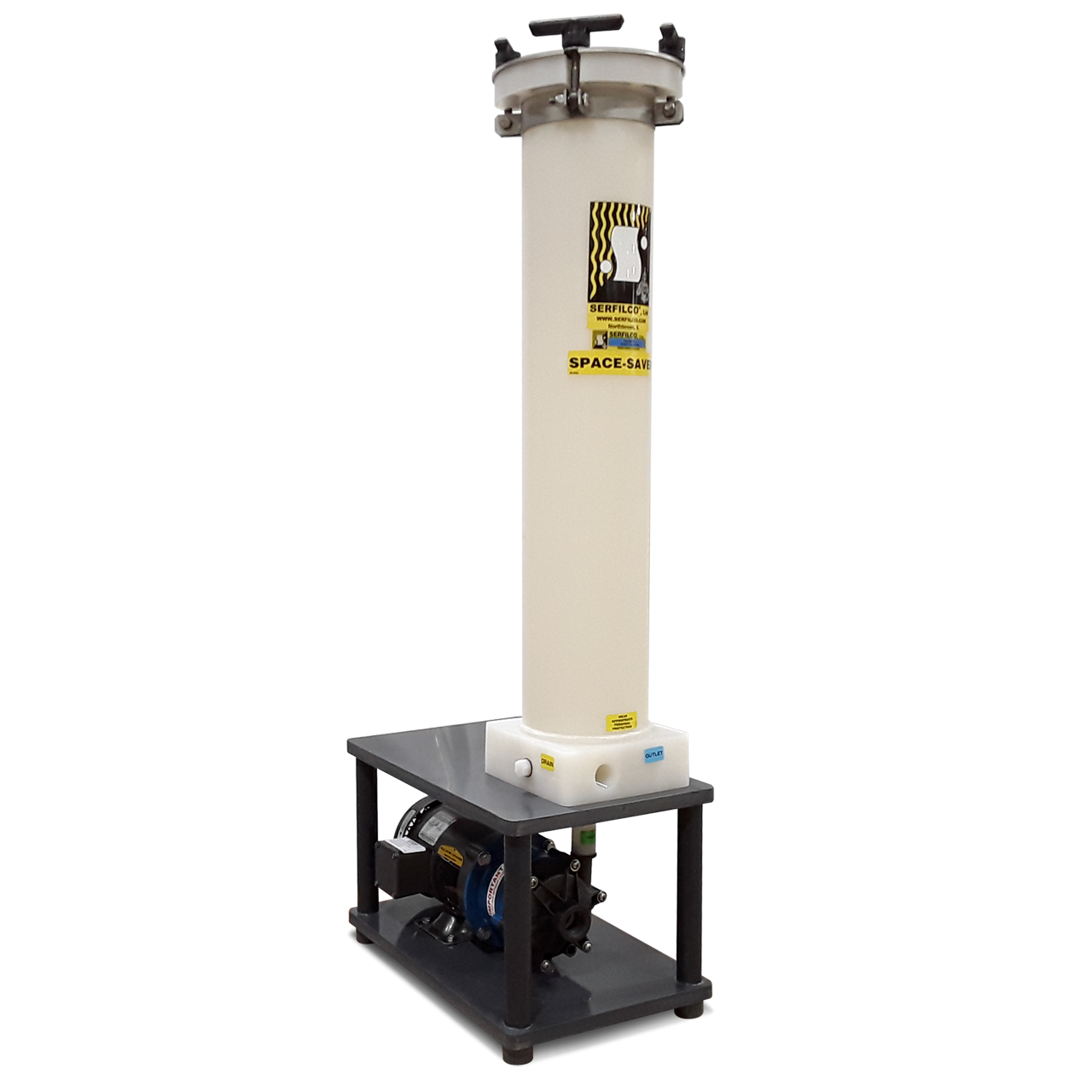 Serfilco PVDF FKM Space-Saver SM S-KSJ9M105V