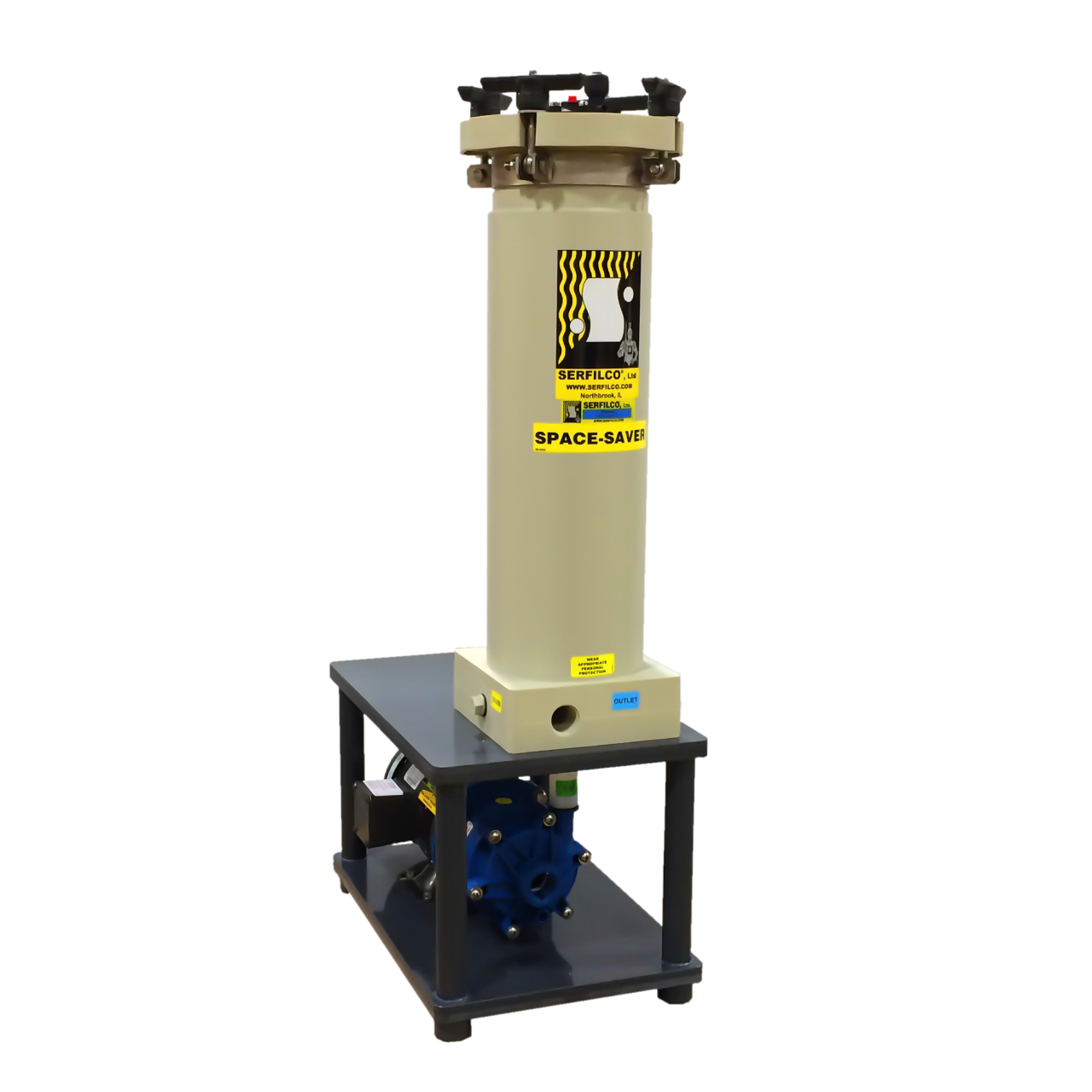 Serfilco PP EPDM Space-Saver SM S-PPSJ6M105