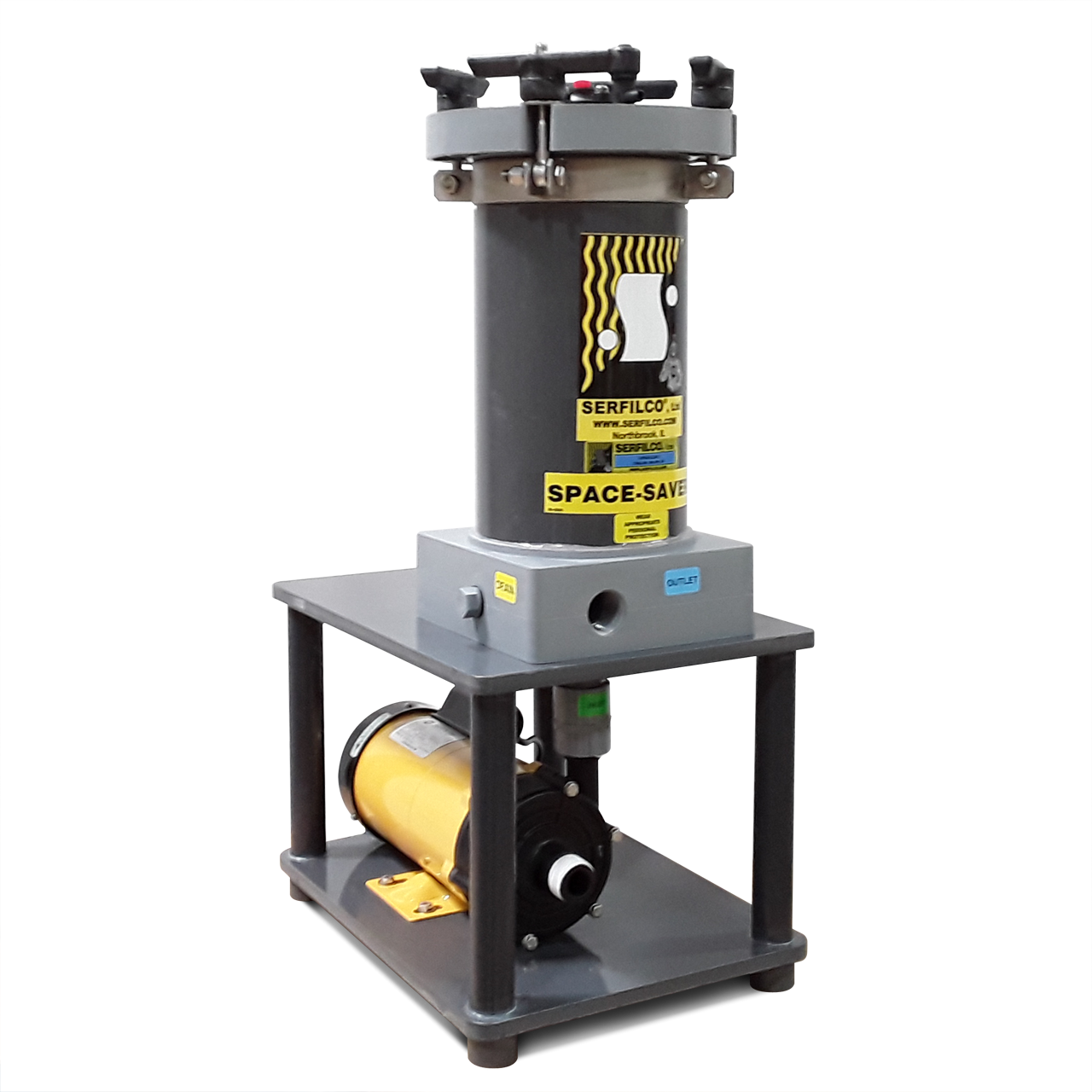 Serfilco PVC EPDM Space-Saver S-PS3X250-5